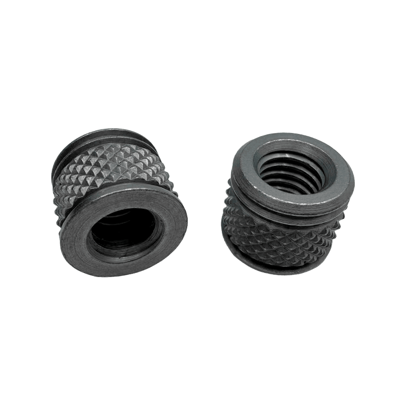Double-Step Non-Standard Diamond-Knurled Embedded Nut