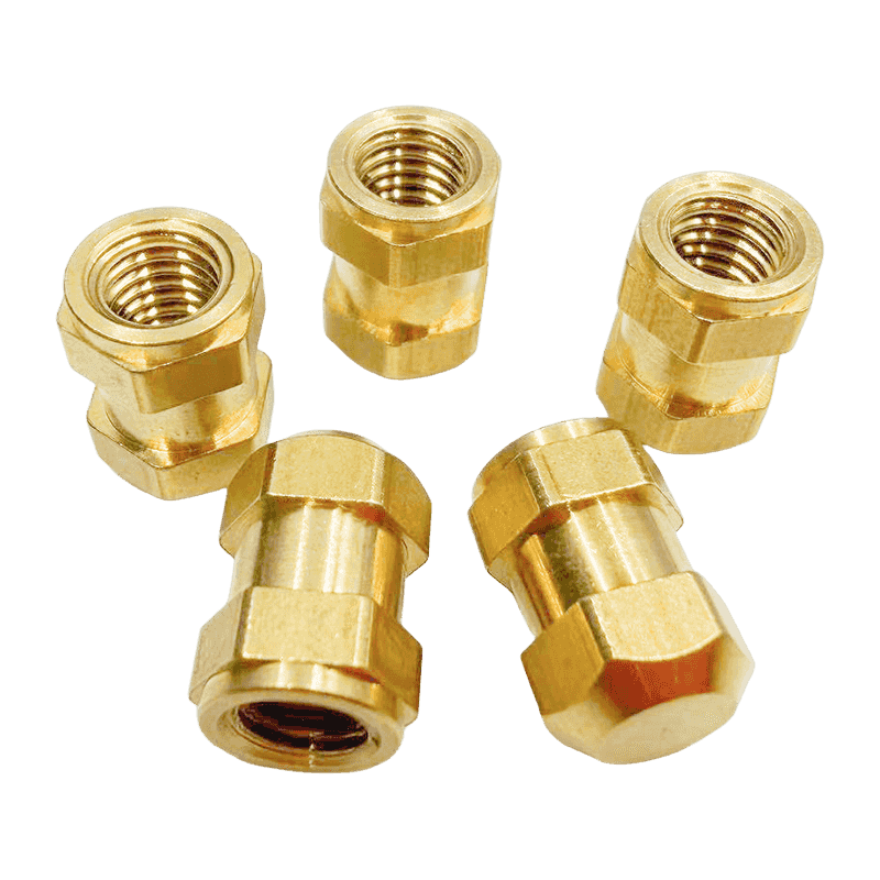 Single-End Threaded Brass Standoff / Blind-Hole Support Brass Nut