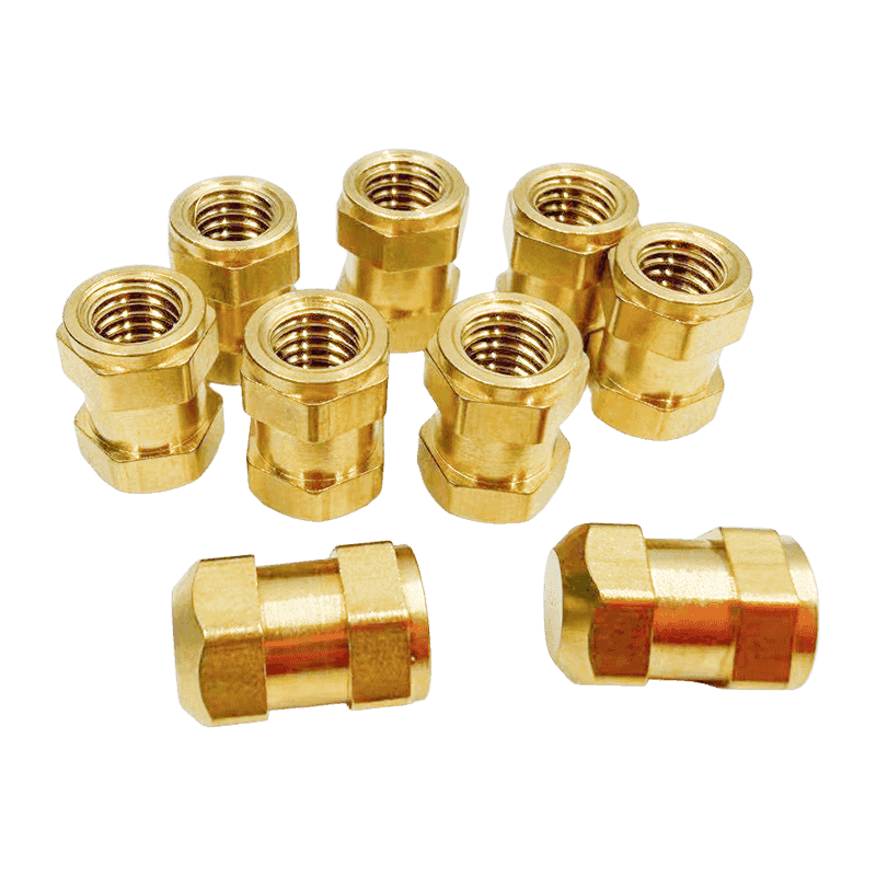 Single-End Threaded Brass Standoff / Blind-Hole Support Brass Nut