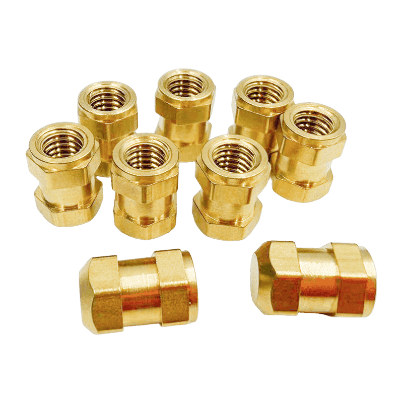 Single-End Threaded Brass Standoff / Blind-Hole Support Brass Nut