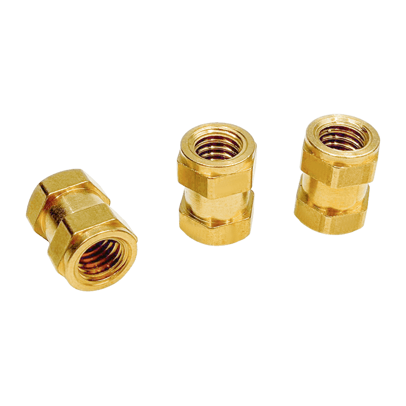 Single-End Threaded Brass Standoff / Blind-Hole Support Brass Nut