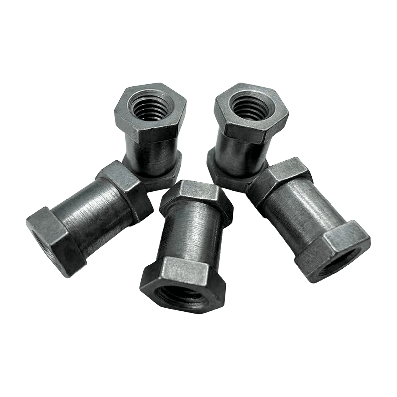 Hex Extended Embedded Nut, Double-Head Hex Injection Insert Nut
