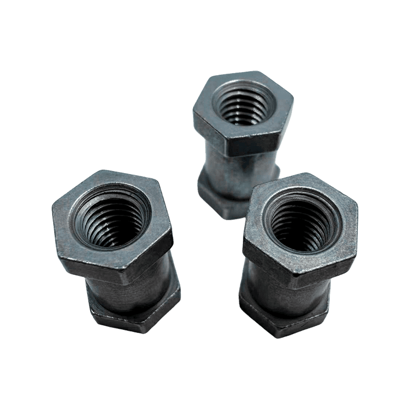 Hex Extended Embedded Nut, Double-Head Hex Injection Insert Nut