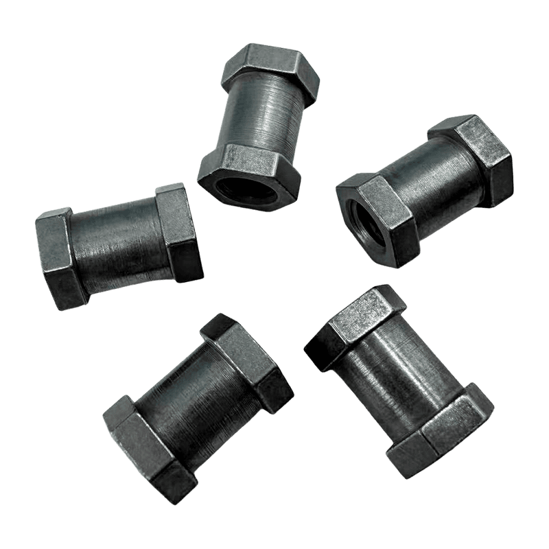 Hex Extended Embedded Nut, Double-Head Hex Injection Insert Nut